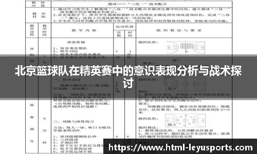 北京篮球队在精英赛中的意识表现分析与战术探讨